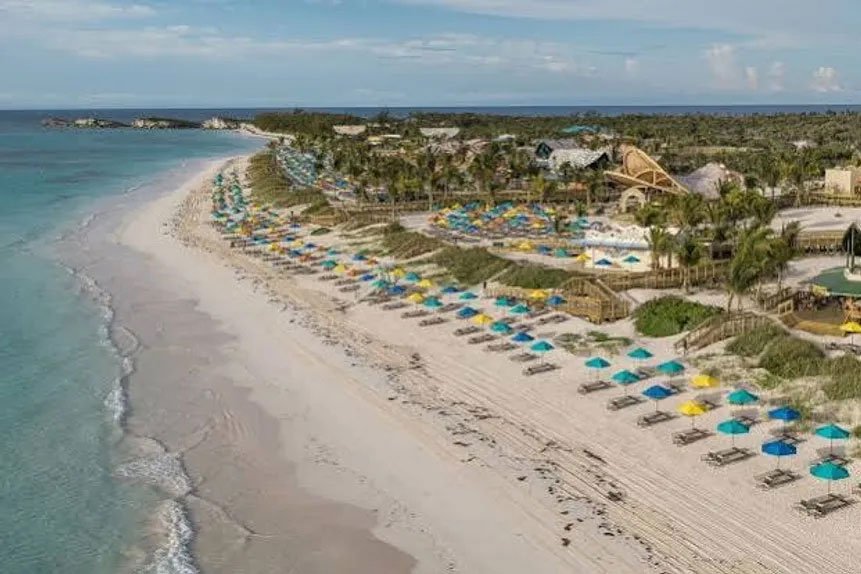 Beach at Disney Lookout Cay